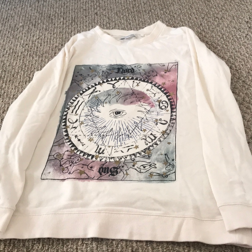 All seeing eye crew neck